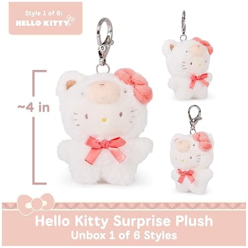 Sanrio Blind Bag - Sanrio Hello Kitty and Friends Café Latte Surprise Plush Toy, Mystery Unboxing Stuffed Animal for Ages 1 and Up, Multicolor, 3.5” (1 of 6 Styles) thumbnail 2