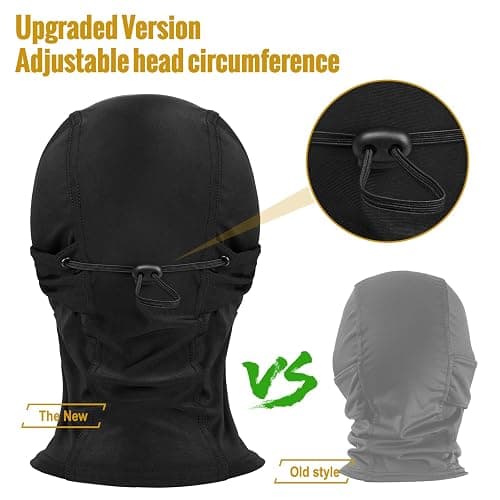 OneTigris Balaclava Mesh Mask, Ninja Tactical Mask with Full Face Protection for Outdoor thumbnail 7