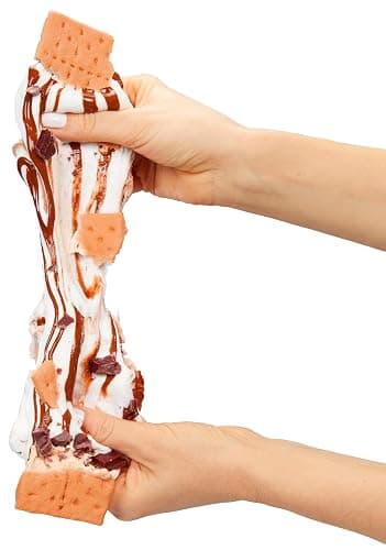 Slime Life S'Mores DIY Slime Kit - Unboxing Ingredients to Make, Smash, and Stretch Your Food Slime, Ages 8+ thumbnail 4
