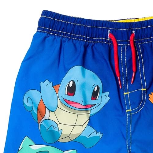 Pokemon Raglan Rash Guard and Swim Trunks UPF 50+ Outfit Set Little Kid to Adult Sizes (4 - Large) thumbnail 6