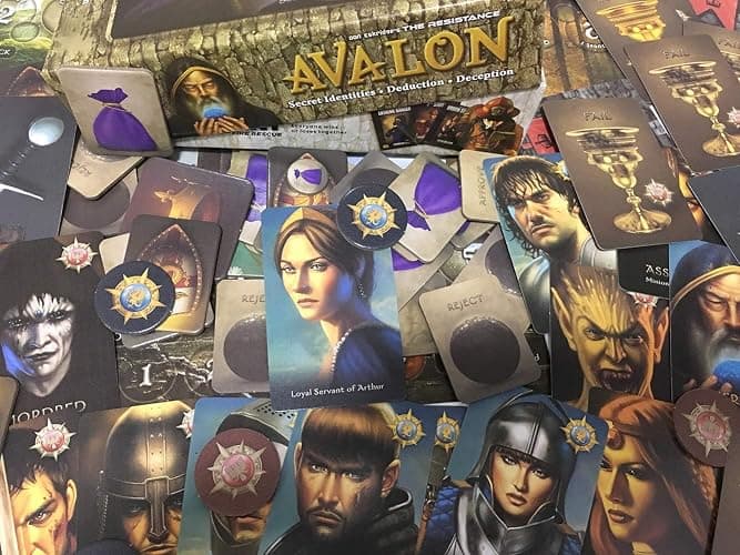 The Resistance: Avalon Card Game - Thrilling Social Deduction Board Game - Quick Strategy & Deception for 5-10 Players - Ages 13+ - 30 Minute Play Time - By Indie Boards & Cards thumbnail 2
