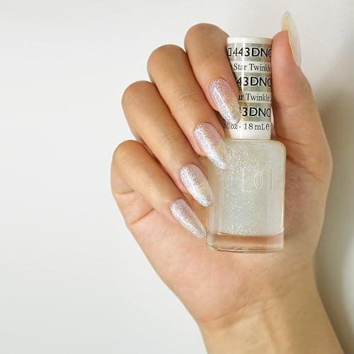DND Gel Polish Set, Multi Glitter Collection, UV/LED GelPolish and Air Dry Nail Lacquer, Matching Chip-Free Polish Duo, 0.5 Fl Oz Each thumbnail 2