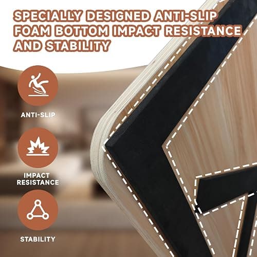 Besutosera Tap Board for Tap Dancing Portable Tap Dance Board - Ideal for Dancers Home & Outdoor, Portable Stage Platform, Versatile Dance Floor Tiles - Pro-Quality Tap Dancing Practice Board thumbnail 5