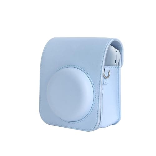 Fujifilm Instax Mini 12 Instant Film Camera Pastel Blue, Fujifilm Instax Mini Twin Pack Instant Film 20 Prints, Prtotective Case, Gift Bundle thumbnail 4