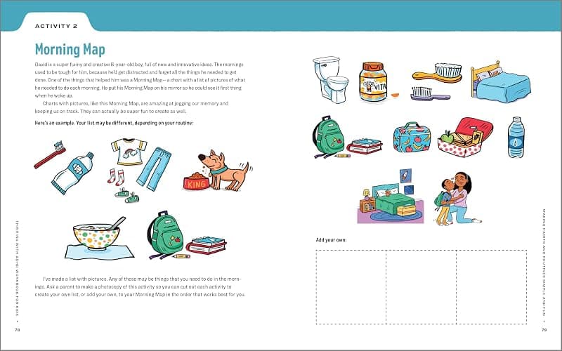 Thriving with ADHD Workbook for Kids: 60 Fun Activities to Help Children Self-Regulate, Focus, and Succeed (Health and Wellness Workbooks for Kids) thumbnail 5