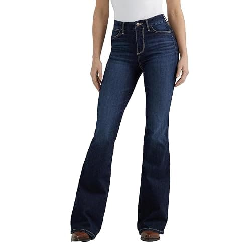 Wrangler Women's Bespoke Madilyn High Rise Flare Jeans thumbnail 2