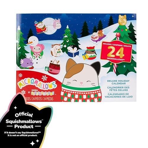 Micromallows Squishmallows Original Official 24-Day Holiday Plush Advent Calendar thumbnail 8