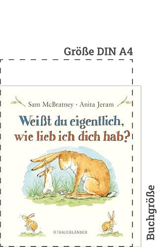 Weißt du eigentlich, wie lieb ich dich hab?: Bilderbuch │ Geschenk zu Vatertag, Muttertag und Ostern mit niedlichen Illustrationen ab 3 thumbnail 5