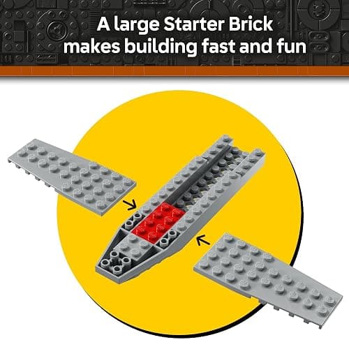 LEGO Star Wars: The Mandalorian Mando and Grogu's N-1 Starfighter Toddler Building Set - Star Wars Baby Yoda Toy for Kids, Boys & Girls, Ages 4+ - Educational Preschool Toy Gift for Birthdays - 75410 thumbnail 4
