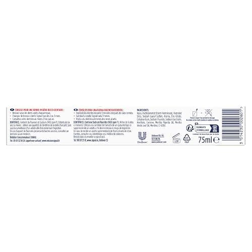Signal - Dentifrice Haleine Pure - 12h d'haleine fraiche - Bouche purifiée - 95% d'ingrédients d'origine Naturelle - 75ml thumbnail 4