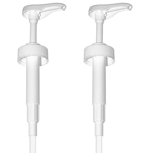 Gallon Pump Dispenser - for Plastic or Glass Bottles – Heavy-Duty Leak Proof for Commercial and Household Use - Plastic Pump for Gallon Jug – Non-BPA Plastic (Pack of 2) - Image 1