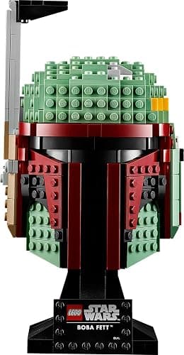 LEGO Star Wars Boba Fett Helmet 75277 Building Kit, Cool, Collectible Star Wars Character Building Set (625 Pieces), Multicolor thumbnail 7