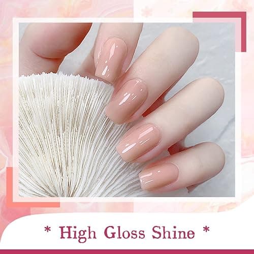 JODSONE 32 Colours Gel Nail Polish Kit with U V Light Classic Black and White Nude and Blue Purple Gel Nail Polish Set with Lamp Starter Kit Suitable for All Seasons Perfect Gifts for Manicure Lover thumbnail 5