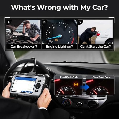 TOPDON ArtiDiag500 4 System OBD2 Scanner, Scan Tool with 6 Reset Service | Oil/Throttle/SAS/TPMS/BMS/EPB Reset, Car Check Engine Code Reader for ABS/SRS/Engine/Trans, FCA, CANFD, Lifetime Free Update thumbnail 2