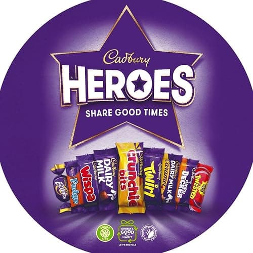 Cadbury Heroes Chocolate Tub 550g thumbnail 3