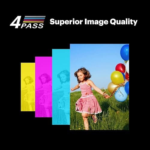 Kodak Mini 2 Retro 4PASS Portable Photo Printer, 2.1x3.4 inches, 38 Sheets Bundle, White thumbnail 5