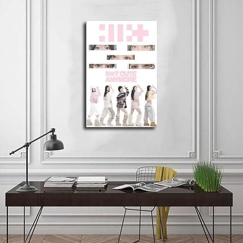 SMART COLOR ILLIT FAN ART1 Canvas Poster Bedroom Decor Landscape Office Room Decor Gift 12" L X 18" W thumbnail 3