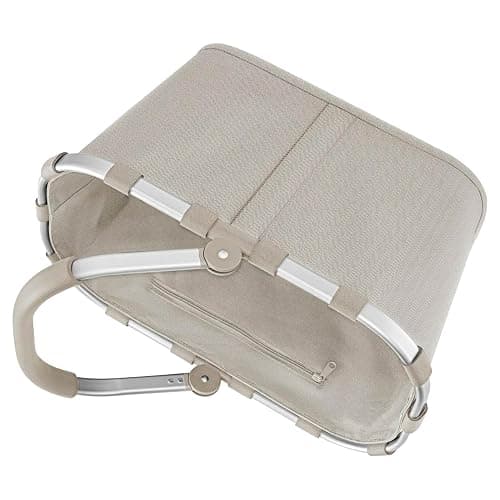 reisenthel carrybag herringbone sand – Stabiler Einkaufskorb mit viel Stauraum und praktischer Innentasche – Elegantes und wasserabweisendes Design thumbnail 4