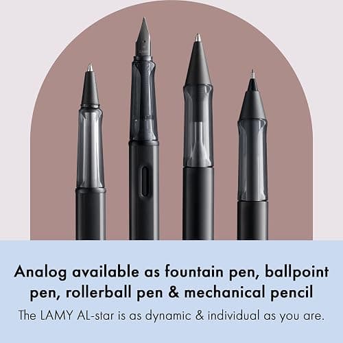 LAMY AL-Star EMR Black (PC/EL tip) - Stylus Pen for Many Android Devices - Touchscreen Pen with Ergonomic Grip - Precise Writing & Drawing on Digital Media - with Function Button thumbnail 8