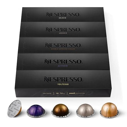 Nespresso Vertuo - Bundle Top Sélection 50 Capsules de café - 10x Voltesso, 10x Altissio, 10x Chiaro, 10x Arondio, 10x Melozio - Image 1