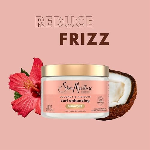 SheaMoisture Leave-In Conditioner Bundle, Coconut & Hibiscus Curl Enhancing Smoothie for Curly Hair, Frizz Control + Jamaican Black Castor Oil Strengthen & Restore for Hair Repair thumbnail 4