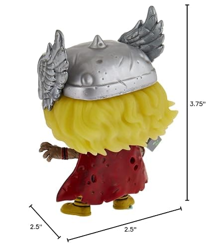 Funko POP Marvel Zombies #787 - Thor Zombie - Glow in The Dark Special Edition Figure 55646 - Marvel Figure thumbnail 2