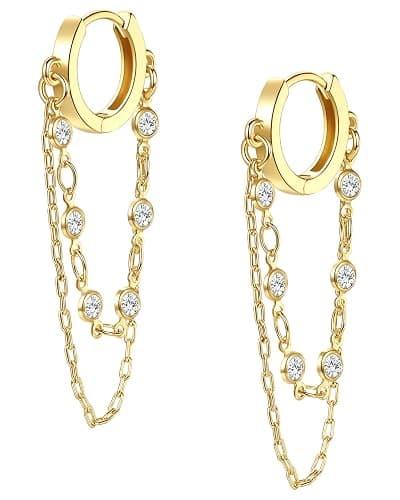 Dangle Earrings (Gold) - Image 1