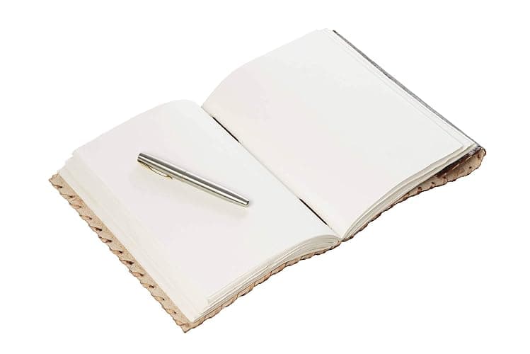 Leather Journal Medieval Stone Embossed Handmade Book of Shadows Vintage Notebook Office Diary College Poetry Sketch Book 10 x 7 Inches - Gift for women & men thumbnail 7
