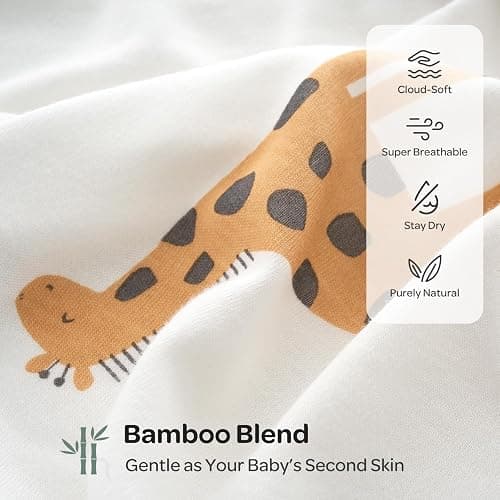 Momcozy Baby Swaddle, Quiet Fastener Swaddle Suitable for Infant 0-3 Months, New-Parent-Friendly Sleep Sack, Reduce Startle Reflex, Newborn Boys Girls Registry Essentials, 2-Pack, Bravery thumbnail 7