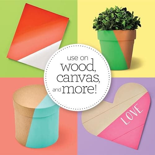 Apple Barrel, Pastel Dreams & Vivid Wonders Collection Acrylic Craft Paint, PROMOTCK, 2 fl oz each, 18 assorted matte colors, 18 count thumbnail 5
