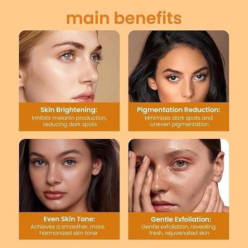 2 PCS Turmeric & Kojic Acid Soap Bar for Body & Face - Brightens Skin, Fades Dark Spots & Acne, Boosts Collagen & Vitamin C for Even Tone & Smooth Glow thumbnail 2