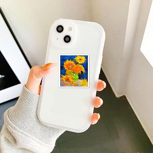 Retro Famous Art Painting Stickers Pack, 100 Pcs Vinyl Waterproof Vincent Van Gogh Oil Painting Style Stickers for Laptop Phone Water Bottles Lovely Gift to Friends Artist Decals thumbnail 4