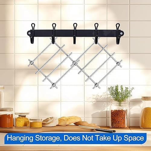 LOPYXBR 4 PCS Trivets for Kitchen Worktops, 18 x 18 cm Hot Pan Stand for Worktops, Square Stainless Steel Trivets for Hot Pans, Anti Slip Trivets Kitchen Worktop Protector for Kitchen Worktops thumbnail 5