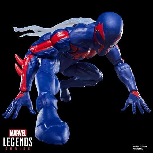 Marvel Legends Series Spider-Man 2099, Retro Cardback Comics Collectible 6-Inch Scale Action Figure thumbnail 3