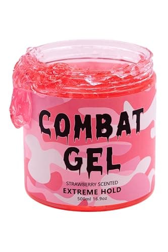 Combat Gel extreme hold hair gel (500 ML, Strawberry) - Image 1