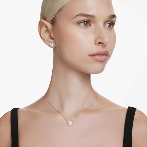 Swarovski Ariana Grande Collection, Clear Crystal & Pearls, Rhodium Finish, Necklaces, Earrings and Bracelets thumbnail 5