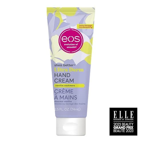 eos Shea Better Hand Cream - Vanilla Cashmere Hand Lotion | Instant Hydration + Lasting Protection | 2.5 oz thumbnail 2