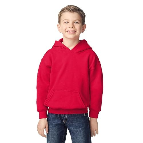 Gildan Youth Hoodie Sweatshirt, Style G18500B thumbnail 5