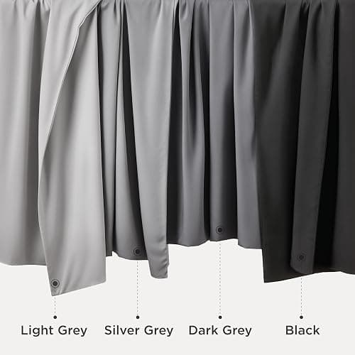 Bedsure Pillow Cases Queen, Cooling Pillow Cases, Rayon Derived from Bamboo Black Pillowcases Queen Size Set of 2, Silky Soft & Breathable Bedding Pillow Covers with Envelope Closure, 20x30 Inches thumbnail 7