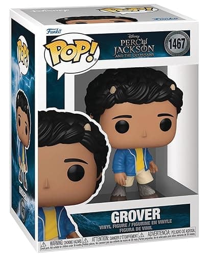 POP TV: Disney - Percy Jackson and The Olympians, Grover Funko Vinyl Figure (Bundled with Compatible Box Protector Case), Multicolored, 3.75 inches thumbnail 2