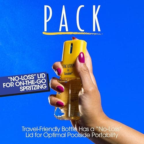 VACATION Body Mist and Perfume for Women, 3 Fluid Ounces - Coconut and Banana Beach Body Spray, Summer Fragrance, Layerable Eau de Toilette, Travel Size thumbnail 6