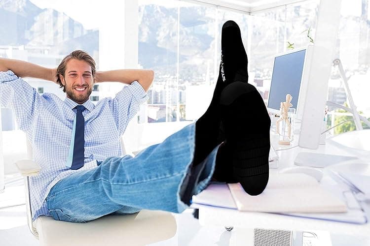 Physix Gear Compression Socks 20-30 mmHg - Men & Women - Running, Nurses, Shin Splints, Flight, Travel thumbnail 6