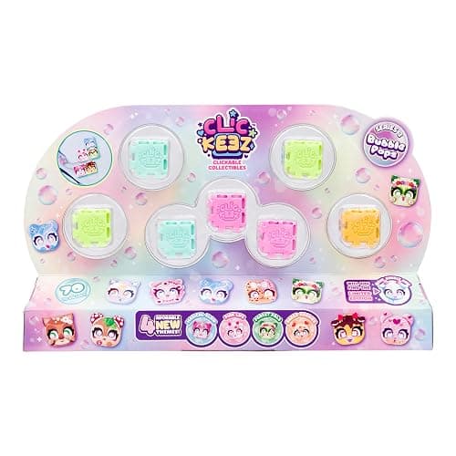Clickeez Series 3 12-Pack | 12 Collectible Character Keyboard Keys Click and Clack | Create 2 Keychains | Ages 6+ thumbnail 6
