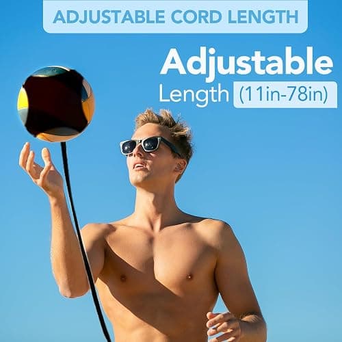 Inscool Volleyball Training Equipment Aid - Level Up Your Skills with Solo Practice, Realistic Repetitions & Adjustable Design - Perfect for Volleyball Players of All Levels & Genders thumbnail 3