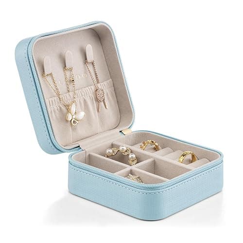 blue jewelry travel box - Image 1