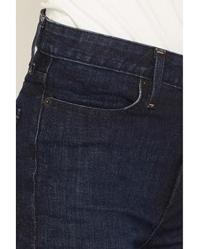 Kimes Ranch Women’s Olivia Dark Wash High Rise Wide Leg Jeans, Raw Hem thumbnail 3