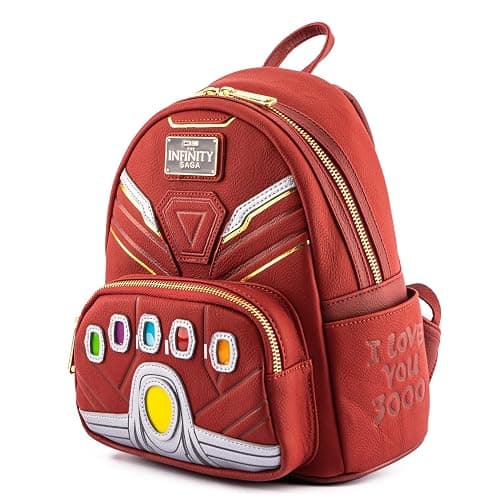 Loungefly x Marvel Infinity Saga Gauntlet Cosplay Light Up Mini Backpack thumbnail 4