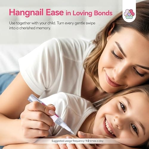 SAVILAND Cuticle Oil Pen for Kids: Plant-Based Nail Oil Pen 8-Hour Long-Lasting Nourishment 2-Hour Soften Tough Hangnails Child-friendly Cuticle Oil for Nails Gentle Nail Care for Kids 3-8 (Glamkids) thumbnail 8