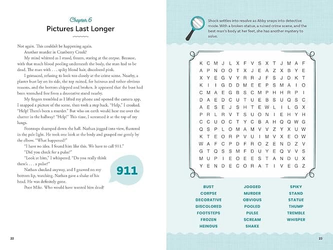 Murder Before "I Do": Book 3: Solve the Puzzles―and the Plot of a Cozy Wedding Mystery! (A Cranberry Creek Word Search Mystery) thumbnail 4