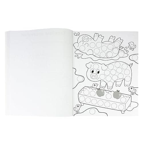 John Deere Kids Dot Marker Activity Coloring Book for Kids and Toddlers - Easy to Color Dot Art Includes More Than 175 Stickers thumbnail 6